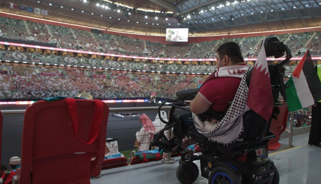 كأس العرب FIFA قطر 2025 توفر تجربة شمولية للمشجعين ذوي الإعاقة ajel2F2025 12 032Ffvyrlb172FCapture
