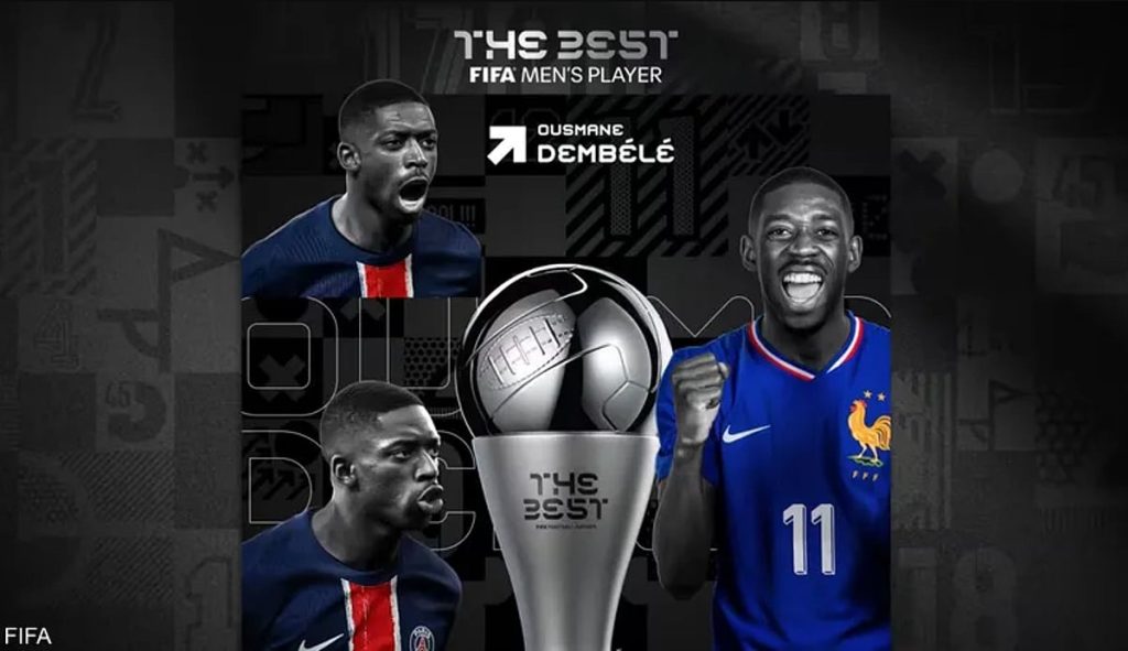 ديمبلي يتوج بجائزة «ذا بيست» لأفضل لاعب في العالم ajel2F2025 12 162Fdt7yl7982F000000000000000