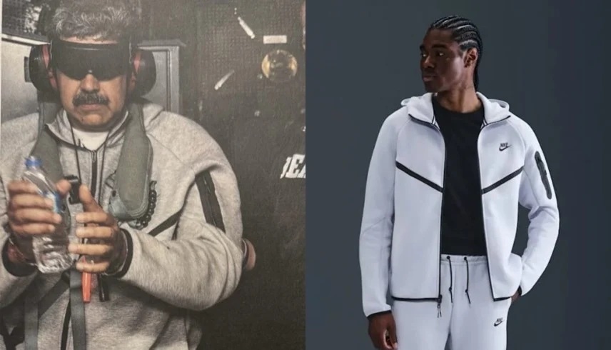 البدلة الرياضية التي ظهر بها «مادورو» مُقيداً تتصدر مبيعات «نايك».. وتنفد من المخازن في دقائق 1767592018 image