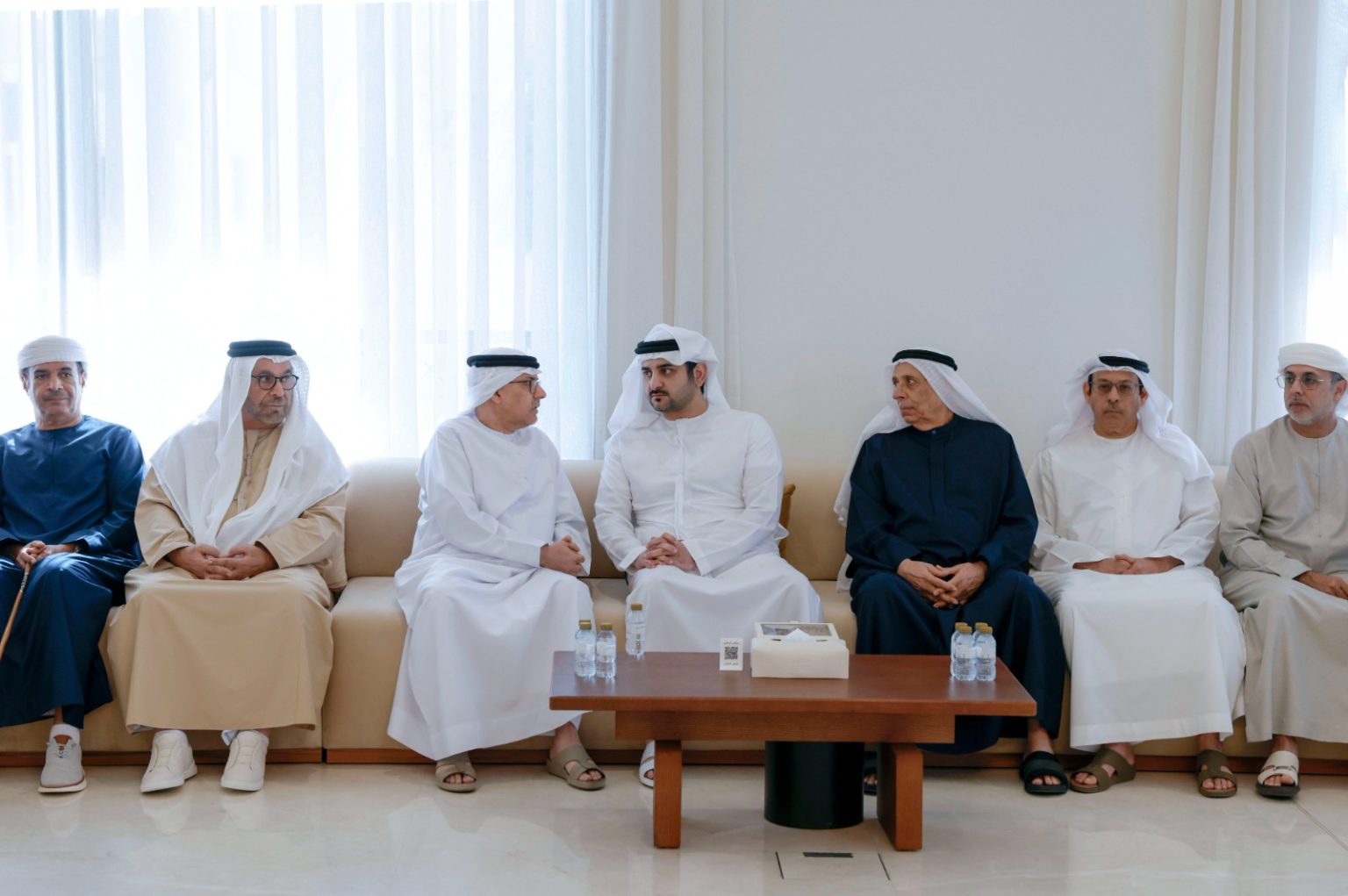 مكتوم بن محمد يقدّم واجب العزاء في وفاة حليمة عبدالمنان عبدالرحمن العور 1767778931 image