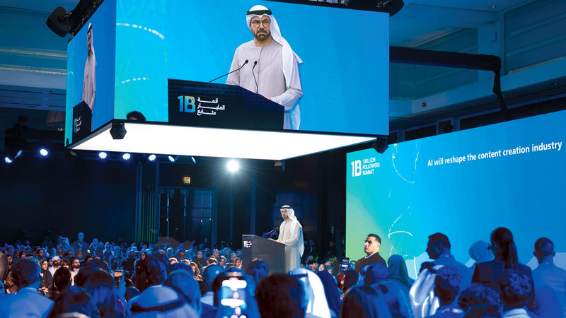 محمد القرقاوي: صناعة المحتوى أساسية في تشكيل وعي الإنسان وتحديد مستقبله 1768020516 image