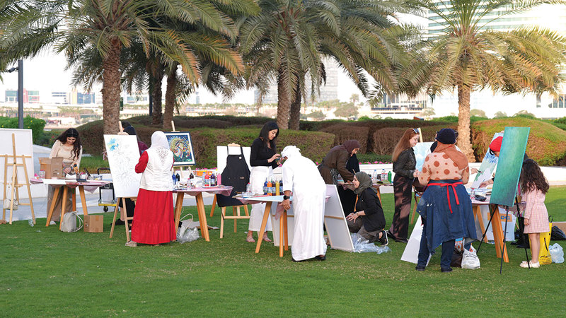 مكتبة محمد بن راشد تحتفل باليوم العالمي للزهور 1769045189 image