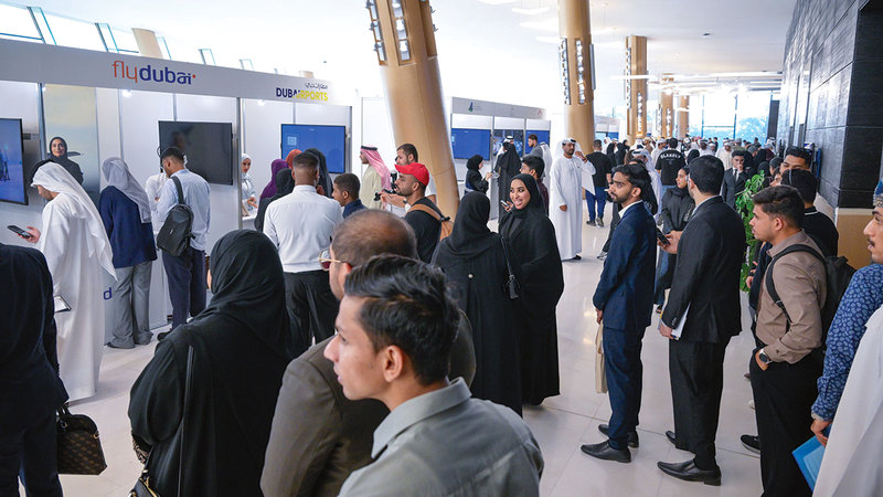 معرض التوظيف في قطاع الطيران يستقطب 13 ألف باحث عن عمل 1769045289 image