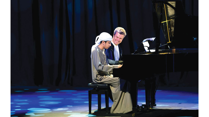 «همم موهوبة» تجمع موسيقياً عالمياً ومبدعاً إماراتياً على مسرح واحد 1769220925 image
