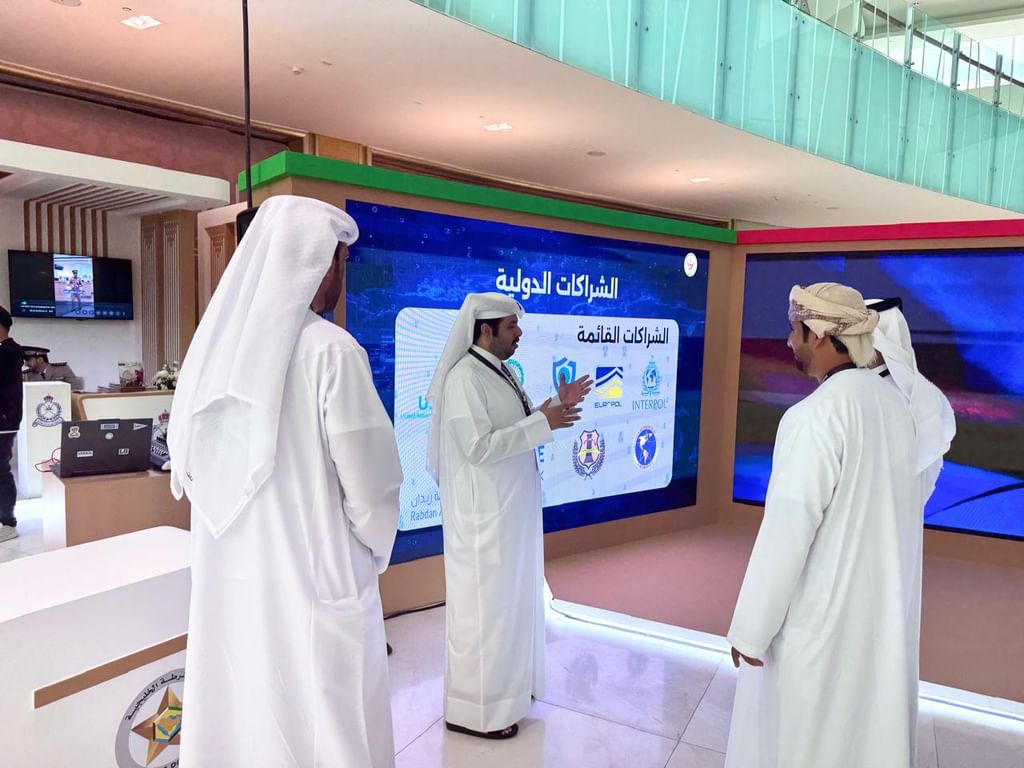 جهاز الشرطة الخليجية يشارك في المعرض الأمني المصاحب لتمرين “أمن الخليج العربي 4” 1769858348 image