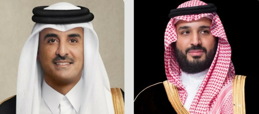 ولي العهد وأمير دولة قطر يستعرضان هاتفياً العلاقات الأخوية ويبحثان تطورات الأحداث – أخبار السعودية 2639892.webp
