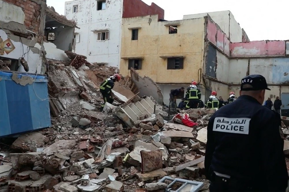 مصرع شخصين في انهيار جزئي لمبنى في الرباط – أخبار السعودية 2641942.webp