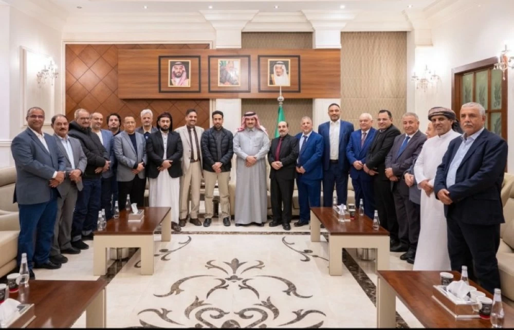 آل جابر يلتقي وفد المجلس الانتقالي الجنوبي.. الغيثي: اللقاء «مثمر» – أخبار السعودية 2643003.webp