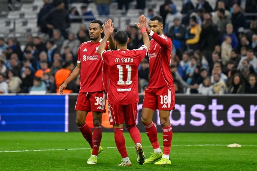 في ليلة عودة صلاح.. ليفربول يُسقِط مارسيليا بثلاثية – أخبار السعودية 2650609.webp