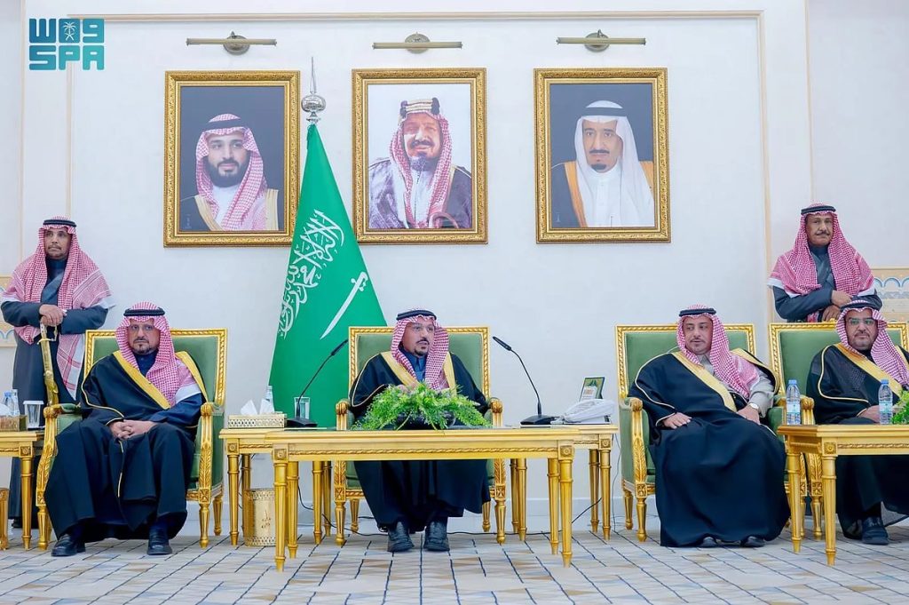 أمير القصيم يستقبل مديري الإدارات القانونية بالجهات الحكومية بالمنطقة ajel2F2026 01 062F8i2g8uet2FMKT0GQdLNPrjAmgDPbSi1m4GmzkEcMMt9qWMdOU7.webp