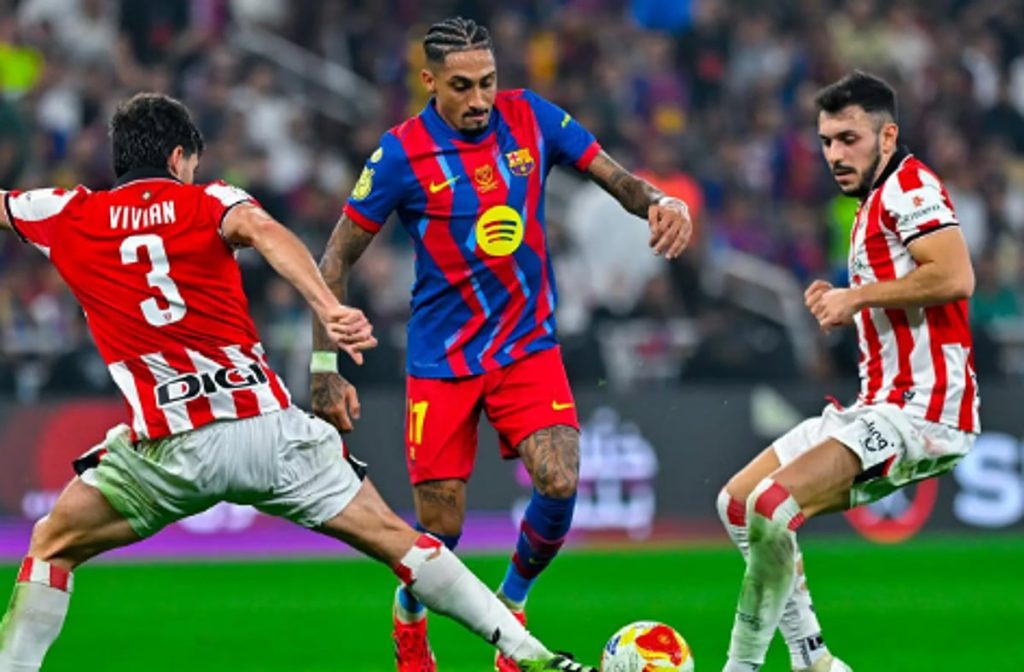 برشلونة يهزم أتلتيك بلباو.. ويتأهل لنهائي كأس السوبر الإسباني ajel2F2026 01 072Fgv0jd8sp2FCapture