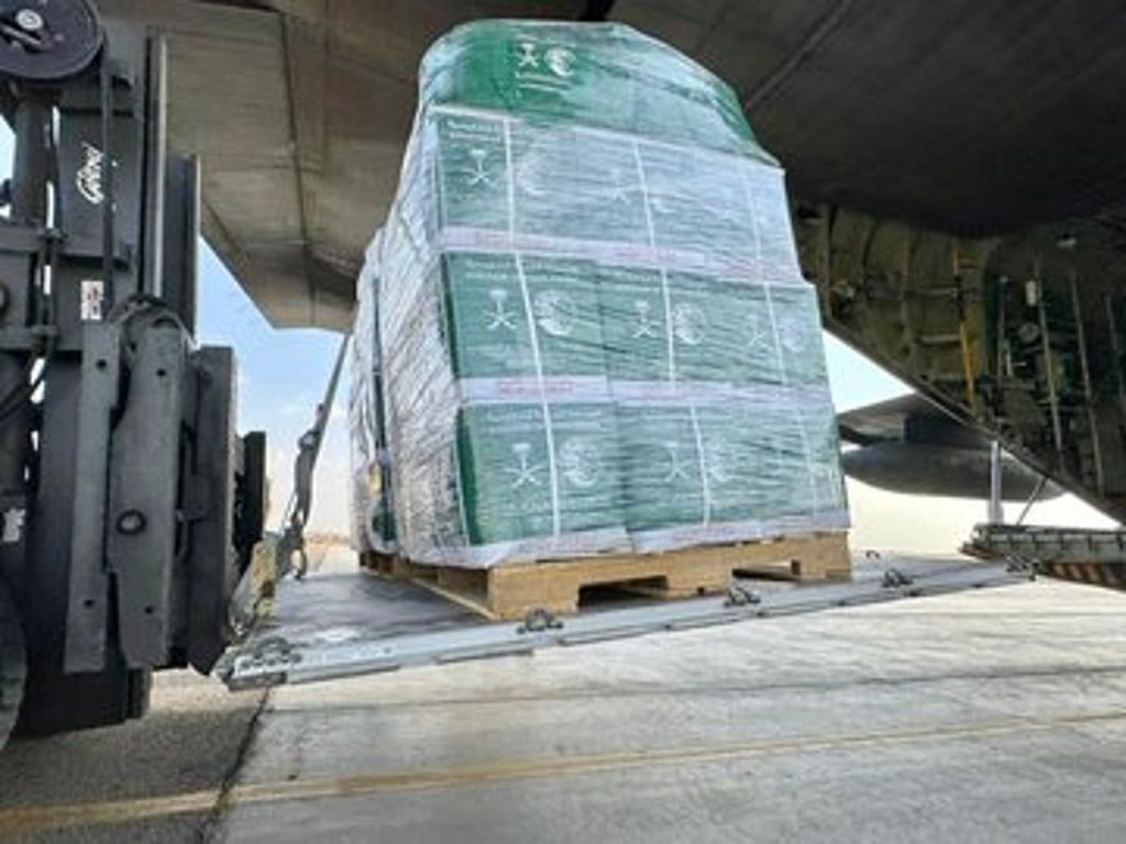 وصول الطائرة الإغاثية السعودية الـ78 لإغاثة الشعب الفلسطيني في قطاع غزة ajel2F2026 01 072Fj60prlvo2FG DLrGcWcAAnn4D