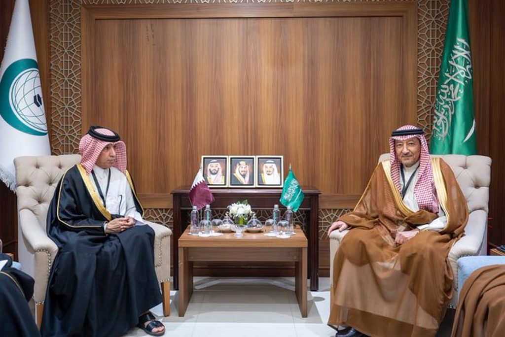 نائب وزير الخارجية يلتقي وزراء خارجية قطر وفلسطين وباكستان ajel2F2026 01 102Fknmnc1es2FG Uws8qWAAAedg