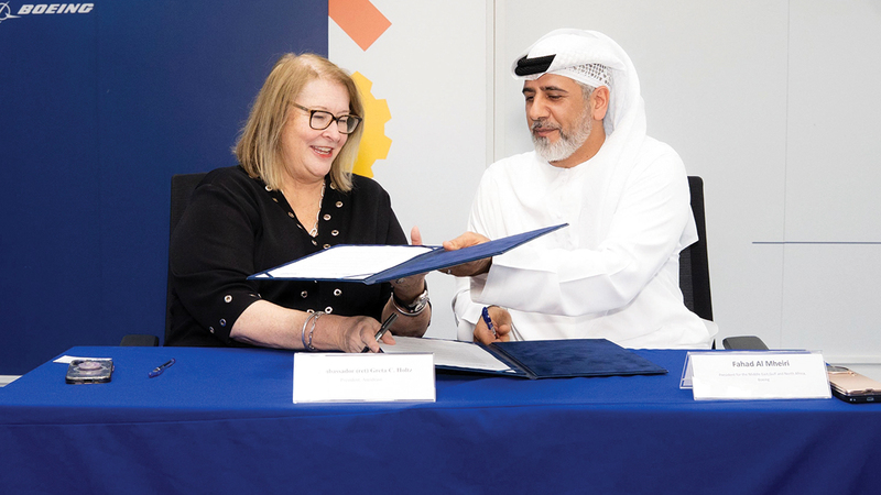 «بوينغ» و«أمديست» تطلقان برنامجاً للعمل في الطيران 1770085478 image