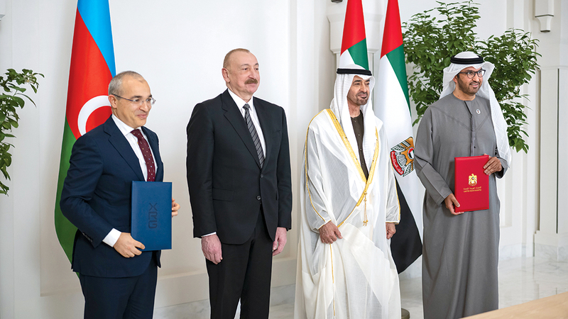 بحضور رئيس الدولة ورئيس أذربيجان.. «XRG» توقّع صفقة الاستحواذ على حصة في شركة «ممر الغاز الجنوبي» 1770090324 image