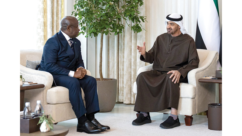 رئيس الدولة: الإمارات تواصل نهجها في تنمية شراكاتها مع دول القارة الإفريقية 1770102009 image
