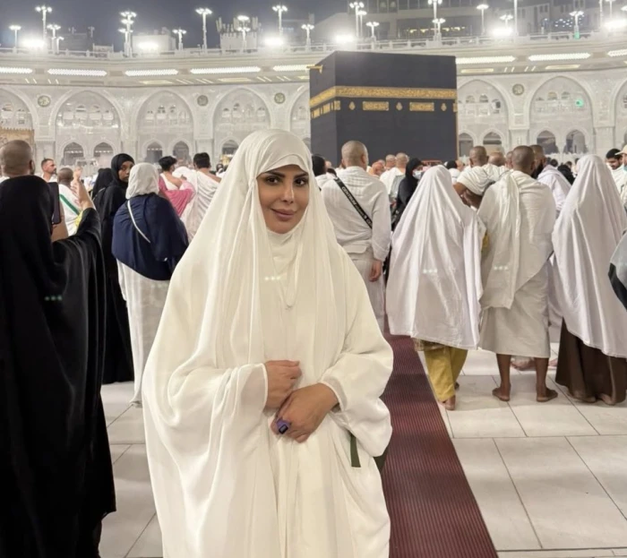 بعد حصولها على البراءة.. بالصور: الفنانة إلهام الفضالة تؤدي مناسك «العمرة» 20260105120314.webp