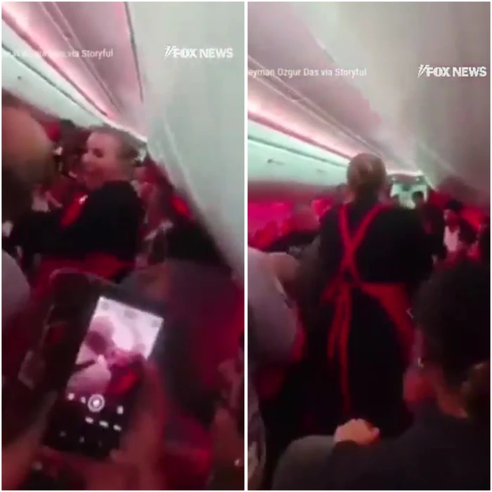 بالفيديو.. اشتباك عنيف بالأيدي واللكمات بين ركاب طائرة متجهة إلى بريطانيا 20260214103100.webp