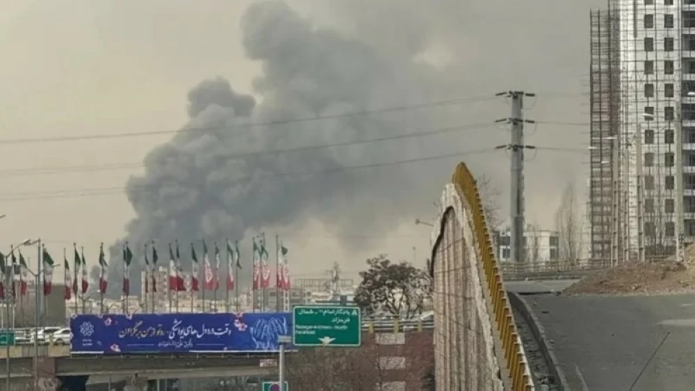 حريق ضخم يلتهم سوقاً كبيرة في طهران – أخبار السعودية 2656828.webp