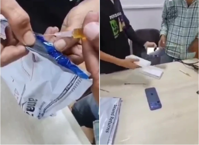 بالفيديو.. عمالة تلجأ إلى حيلة غير متوقعة وتستبدل الهاتف الأصلي بآخر مغشوش قبل إرساله للمشتري 20260212090207.webp