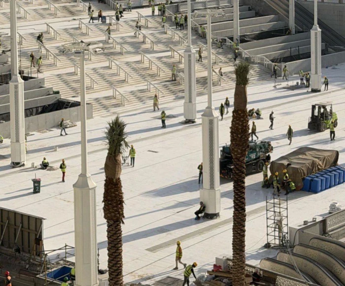 بالصور: الانتهاء من مشروع التوسعة الشامية (16A) في المسجد الحرام وجاهزيته لاستقبال المصلين في رمضان 20260220124247.webp